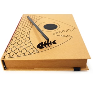 Unique Fishbone bookmark - Coolbookmark.