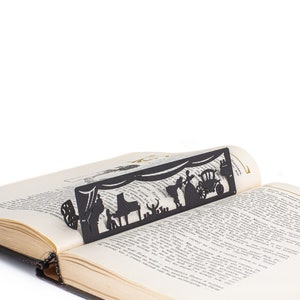 Bookmark Theater, Bestie Theatre Lover, Goer, Personalized Small Bookish Gift, Theatre Reading Bookclub Favors, Stocking Filler Avid Reader