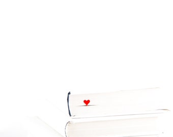 Metal Heart Bookmark: Ace of Hearts Card Reader Gift