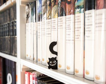 Metal Cheshire Cat Bookmark: Alice Wonderland Reader Gift
