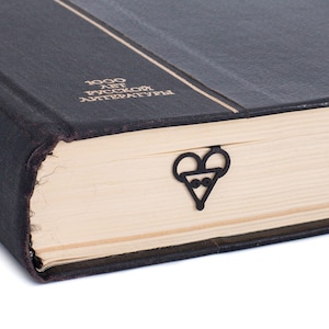 Lesezeichen | Bibliotheksmaus | Geschenk für Buchliebhaber