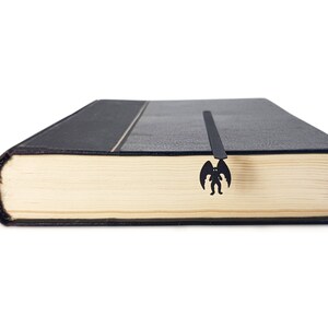 Cryptid bookmark Mothman- Coolbookmark.
