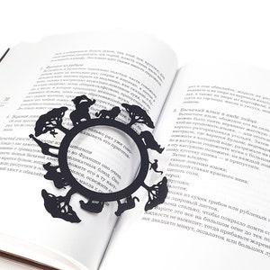 Black metal bookmark Animals of Africa - Coolbookmark on Etsy.