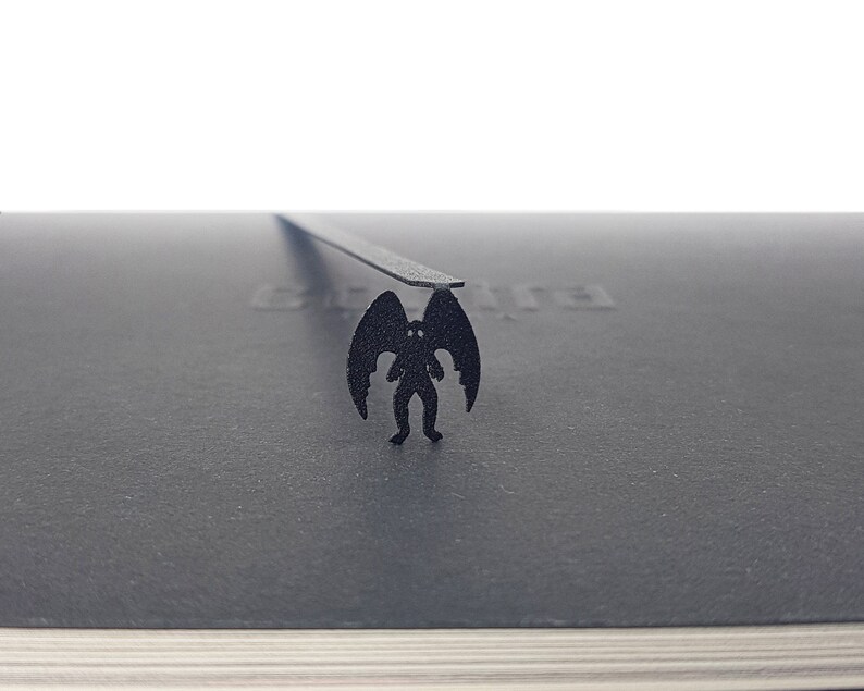 Cryptid bookmark Mothman- Coolbookmark.
