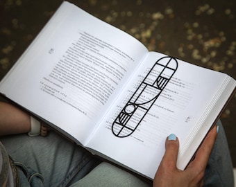 Metal Bauhaus Bookmark: Geometric Design Reader Gift