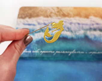Mermaid Bookmark: Personalized Bookish Gift for Bookworms