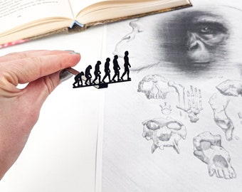 Metal Evolution Bookmark: Science History Reader Gift