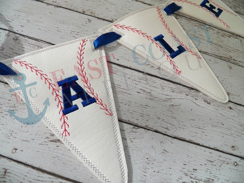 SPORT PENNANTS Machine Embroidery Design Etsy