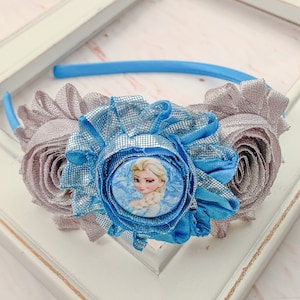 Frozen Headband, Princess Elsa Headband, Disney Headband, Disney Accessories, Frozen Hairbow, Frozen Accessories