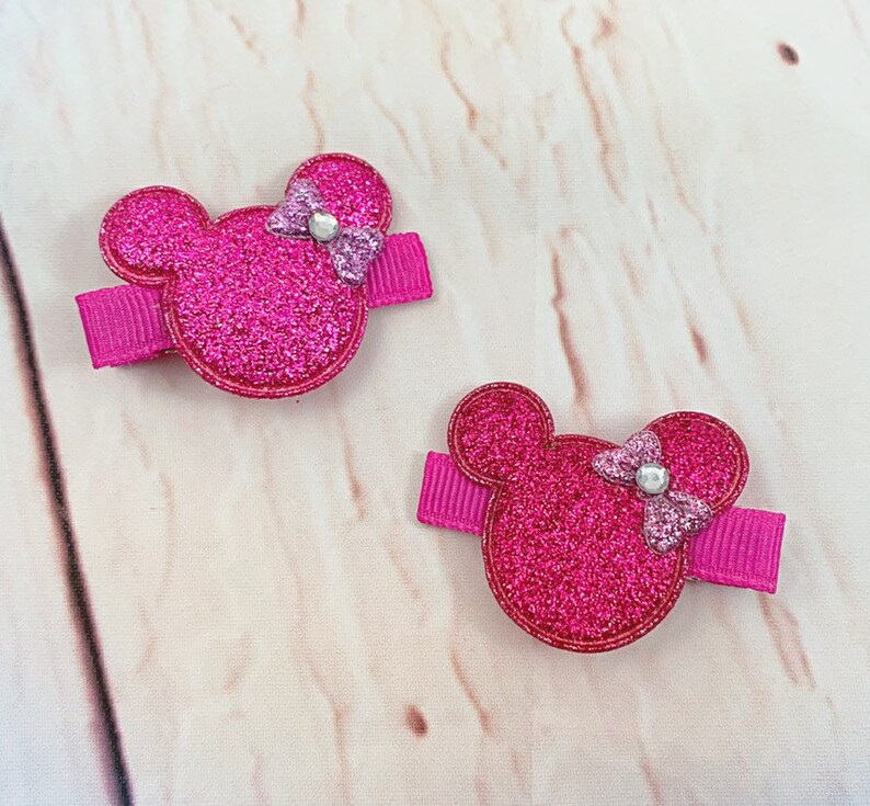 Binky Clips - Minnie Mouse