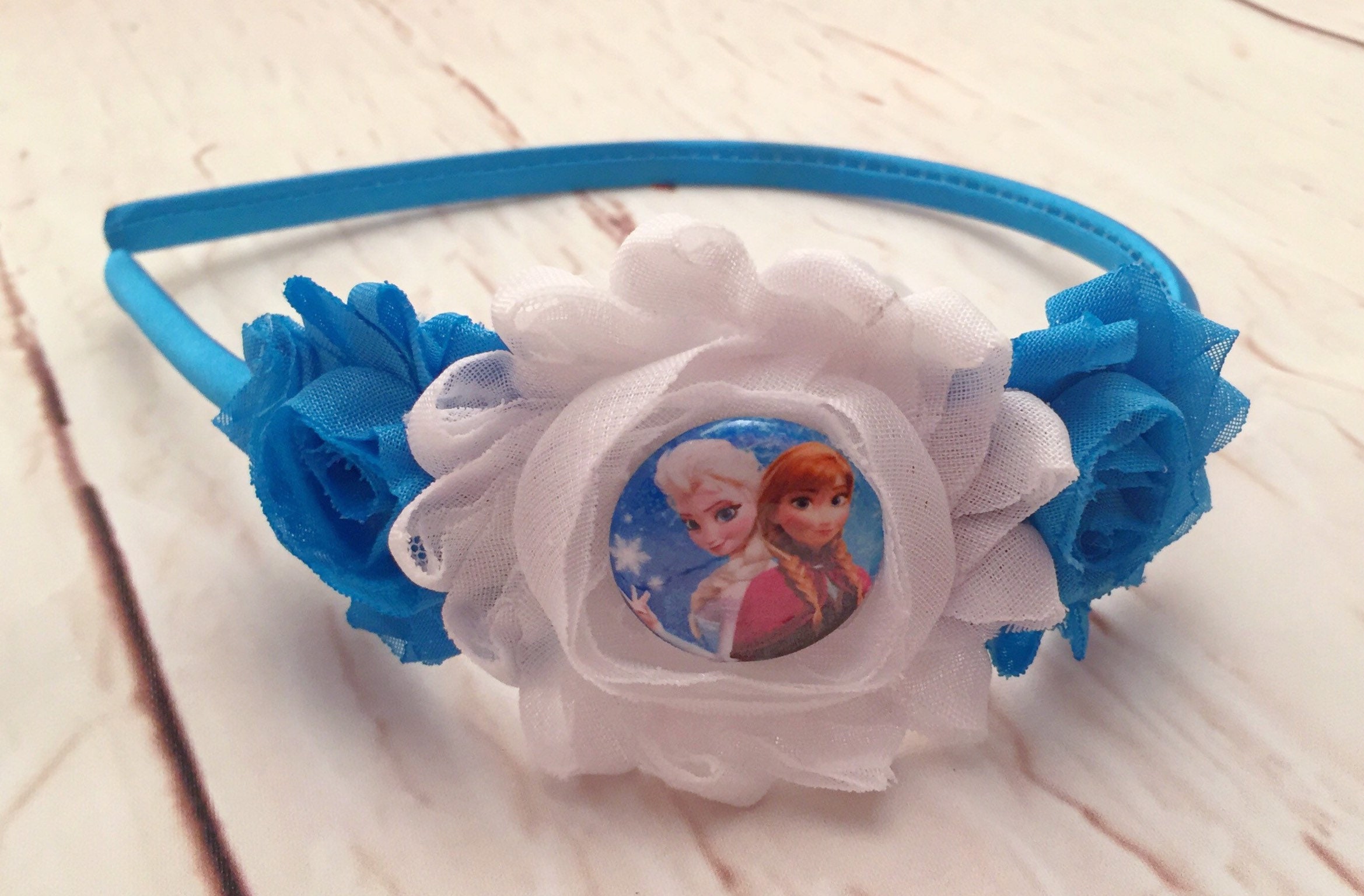 Elsa & Anna Headband Princess Anna Headband Princess Elsa Etsy