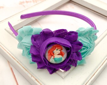 Ariel Headband, Disney Princess Headband, Little Mermaid Headband, Disney Headband, Disney’s The Little Mermaid Headband