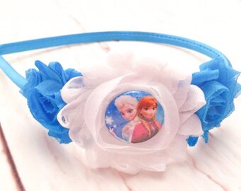 Frozen Headband, Princess Elsa & Anna Headband, Disney Headband, Disney Accessories, Frozen Hairbow, Frozen Accessories