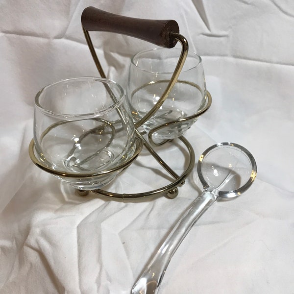 Vintage Barware Set - 1960s MCM