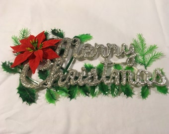Vintage Merry Christmas Decoration