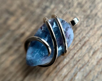 Paraiba Turmalin in 14k Goldanhänger