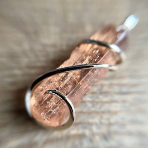 Imperial Topas Kristall in 14k Gold Anhänger
