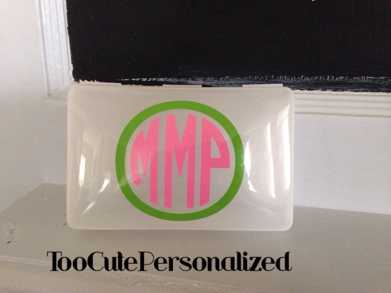 Personalized Pacifier Crayon First Aid Kit Case
