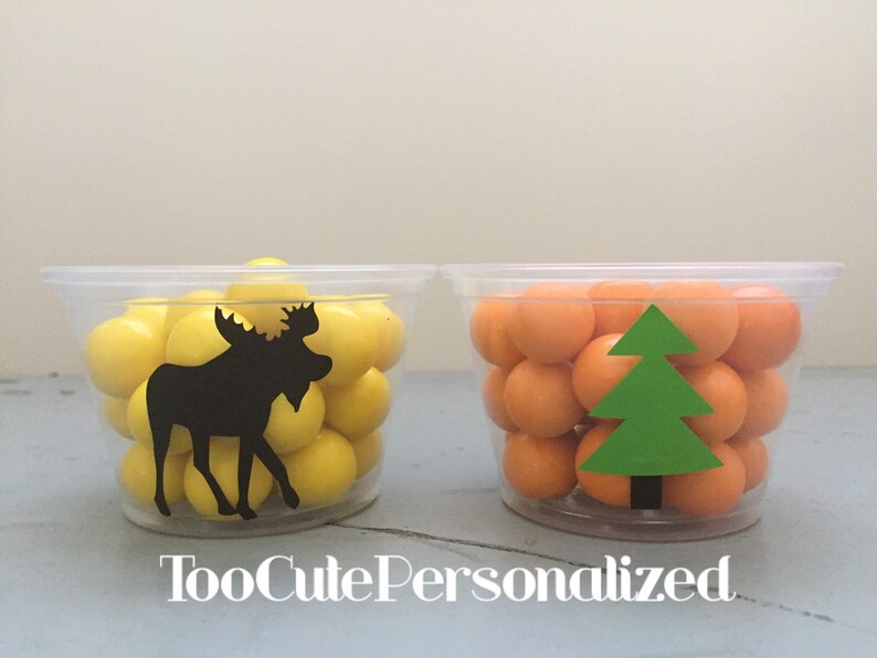 25 Plastic Camping Snack Cups4 oz. Etsy