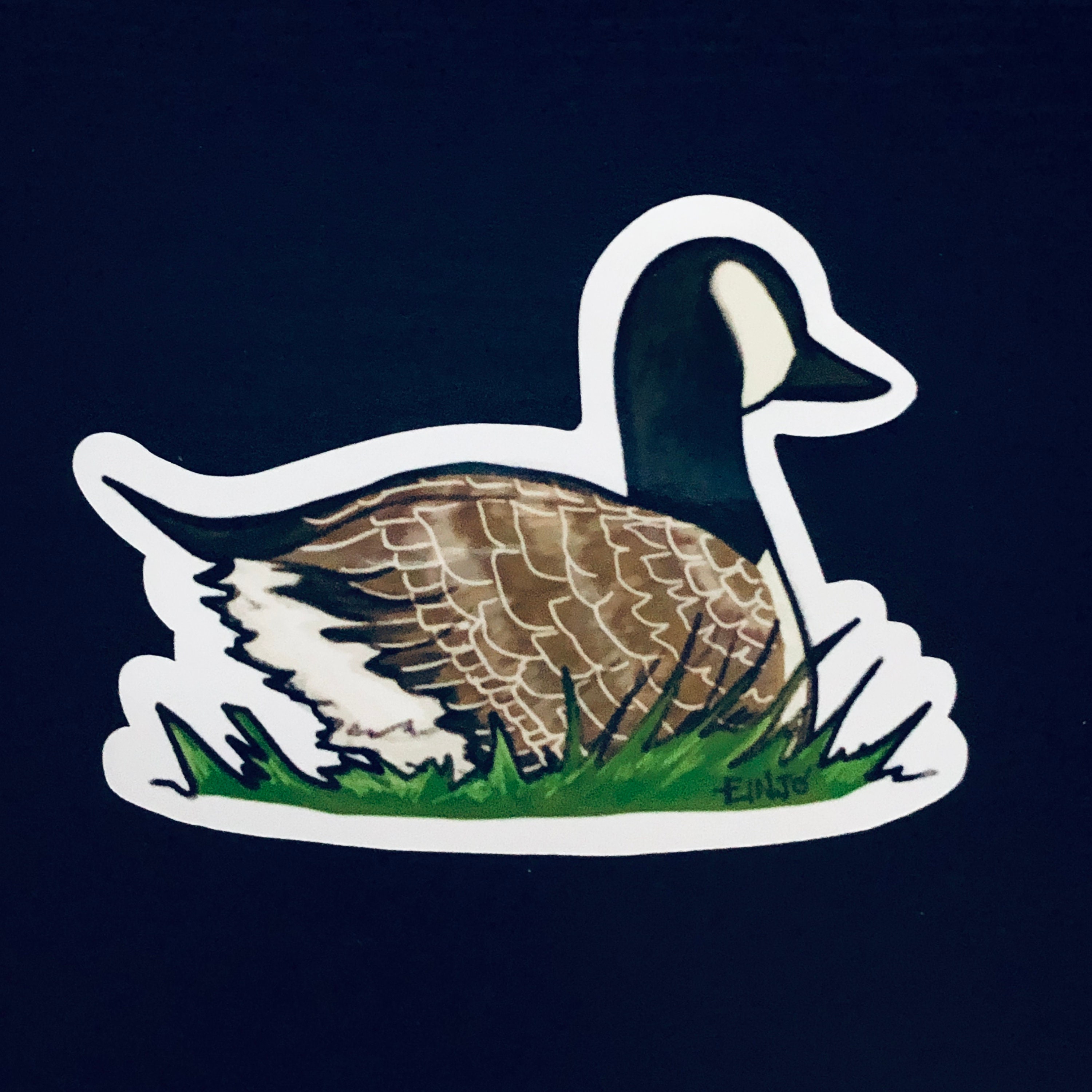 Canadian Goose Sticker Decal Vinyl Sticker Laptop Etsy
