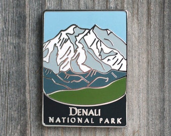 Denali National Park Traveler Pin / Pin Collection / Lapel Pin Collecting