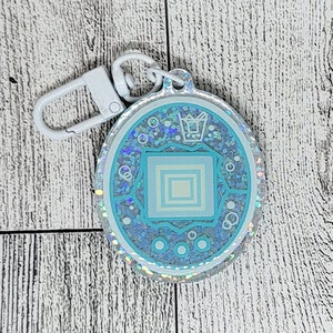 Blue Soda Virtual Pet Keychain - great for bag, school, college, backpacks!