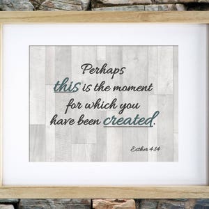 This is the moment you were created Digital File 11x14