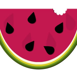 Pin the Seeds on the Watermelon Party Theme digital file