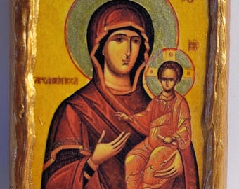 Virgen María Panagia Arkaniotissa Arcaniotissa Arte religioso Bizantino Griego y Ortodoxo Oriental Monte Athos Cristianismo Icono
