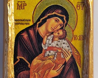 Virgen María Jesucristo Panagia Paramythia Arte religioso Bizantino Griego y Ortodoxo Oriental Monte Athos Cristianismo Icono