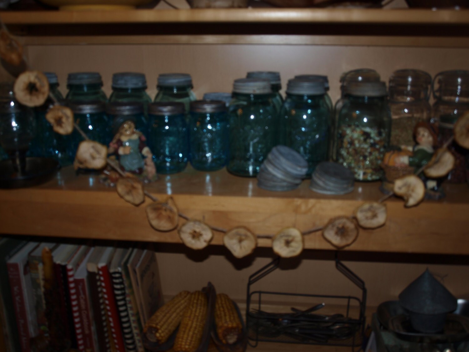 Dried Apple Slice Garland 6' Primitive Farmhouse or Etsy