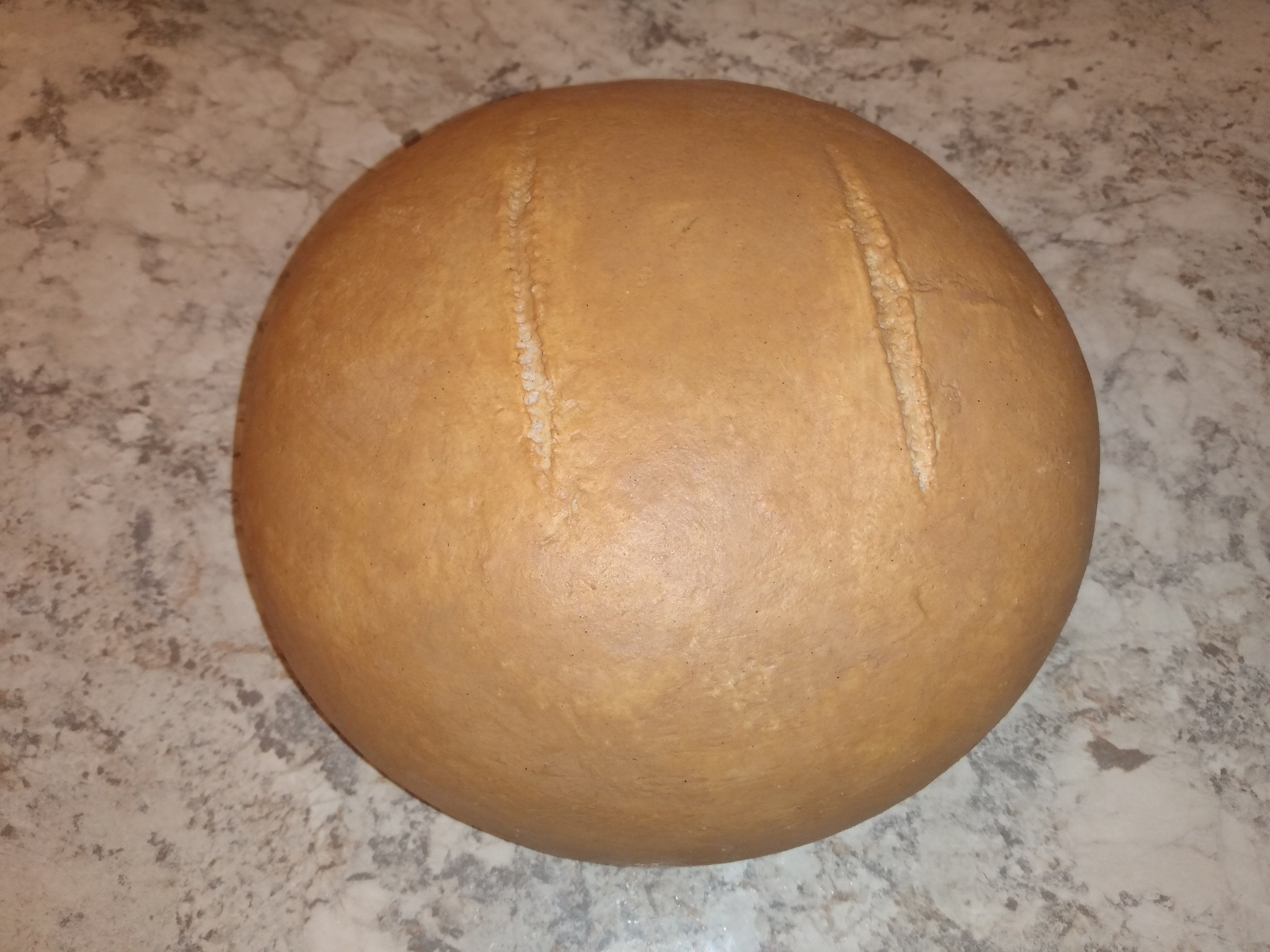 Fake Baked White Round Bread Loaf/Fake Bread/Primitive Fake | Etsy