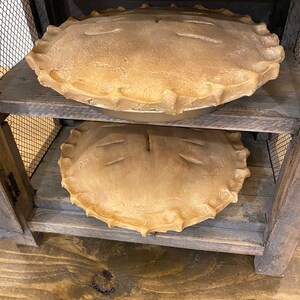 FAKE Double Crusted Pie 9 Inch  Actual Pie Size - Looks and smells like just freshly baked pie