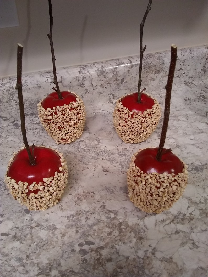 Fake Primtive Red Candy Apples 4 Smells Just Like Candy Etsy