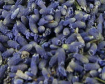 Dried Lavender Flower Buds 1 Pound  - Perfect for sachets, pillows, soap making, potpourri and bath herbs.