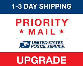 Priority Mail Shipping Upgrade – 1-3 Day Shipping