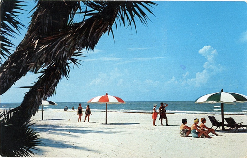 Madeira Beach Gulf Coast Holiday Isles Florida Vintage Postcard 1971