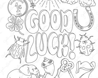 St. Patrick's Day Coloring Pages, Set of 3 Printable Coloring Sheets —  JoAnna Seiter