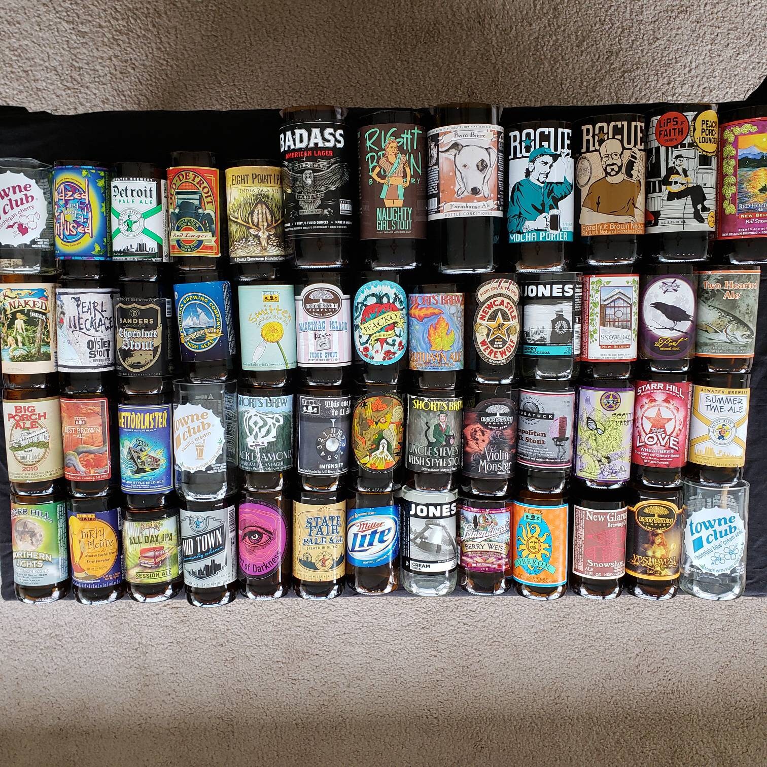 Short's Brewing Company Bellaire MI Black Diamond Dark Etsy Nederland