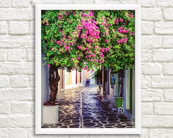 Printable photography, digital download, wall art photography, travel prints, Greece pictures, travel photography printables, Greece photo