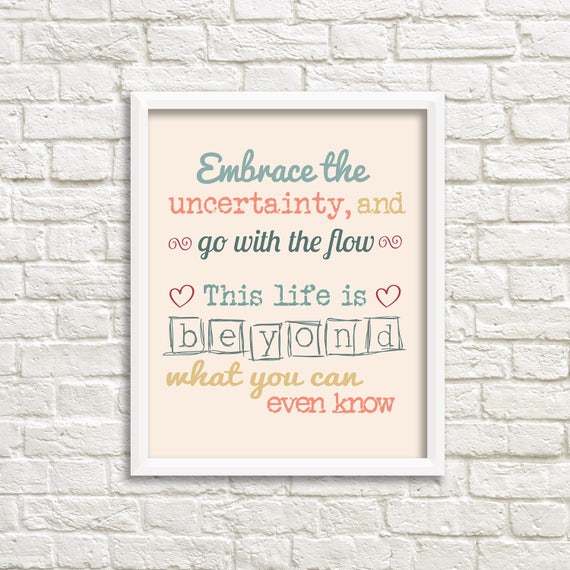 printable quote wall art girls bedroom art print digital etsy