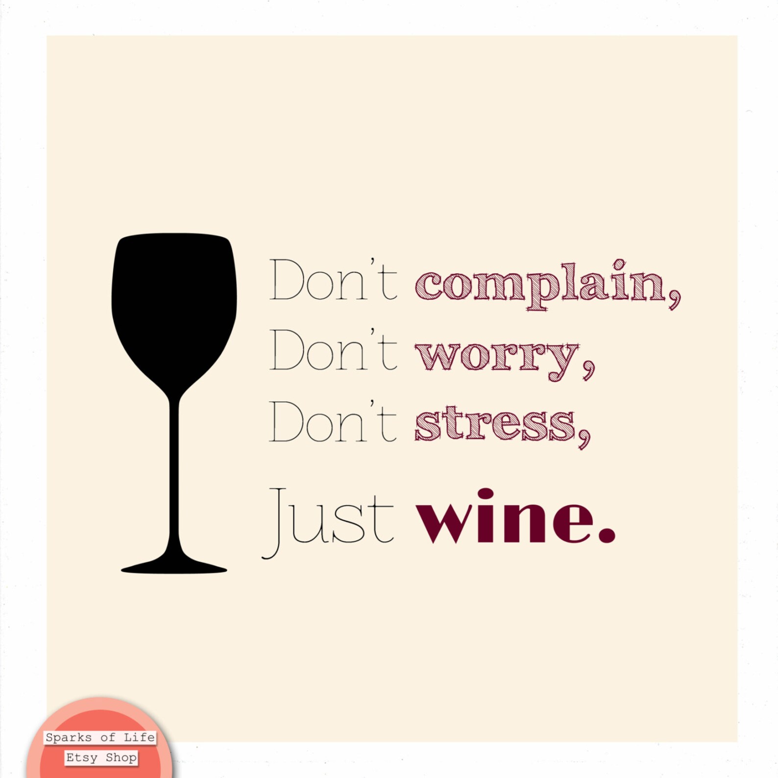 Wine wall art quotes wine sayings wine lover gift wine Etsy