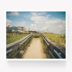 Printable beach photography, Kure beach digital download photography, North Carolina wall art, instant download, printable photography
