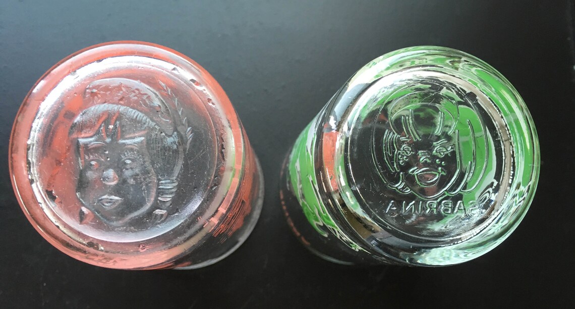 Welch's Vintage Jelly Glasses Set of 2 USA Made Etsy