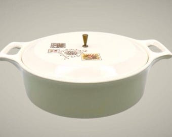 VTG Taylor Smith Casserole couverte de brocatelles Taylor avec couvercle à vous