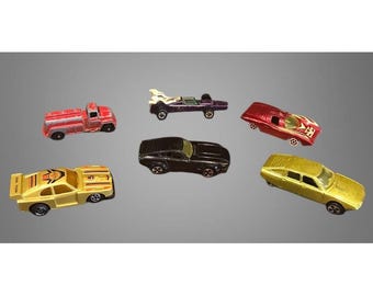 Lot de 6 voitures Matchbox vintage - Diverses conditions