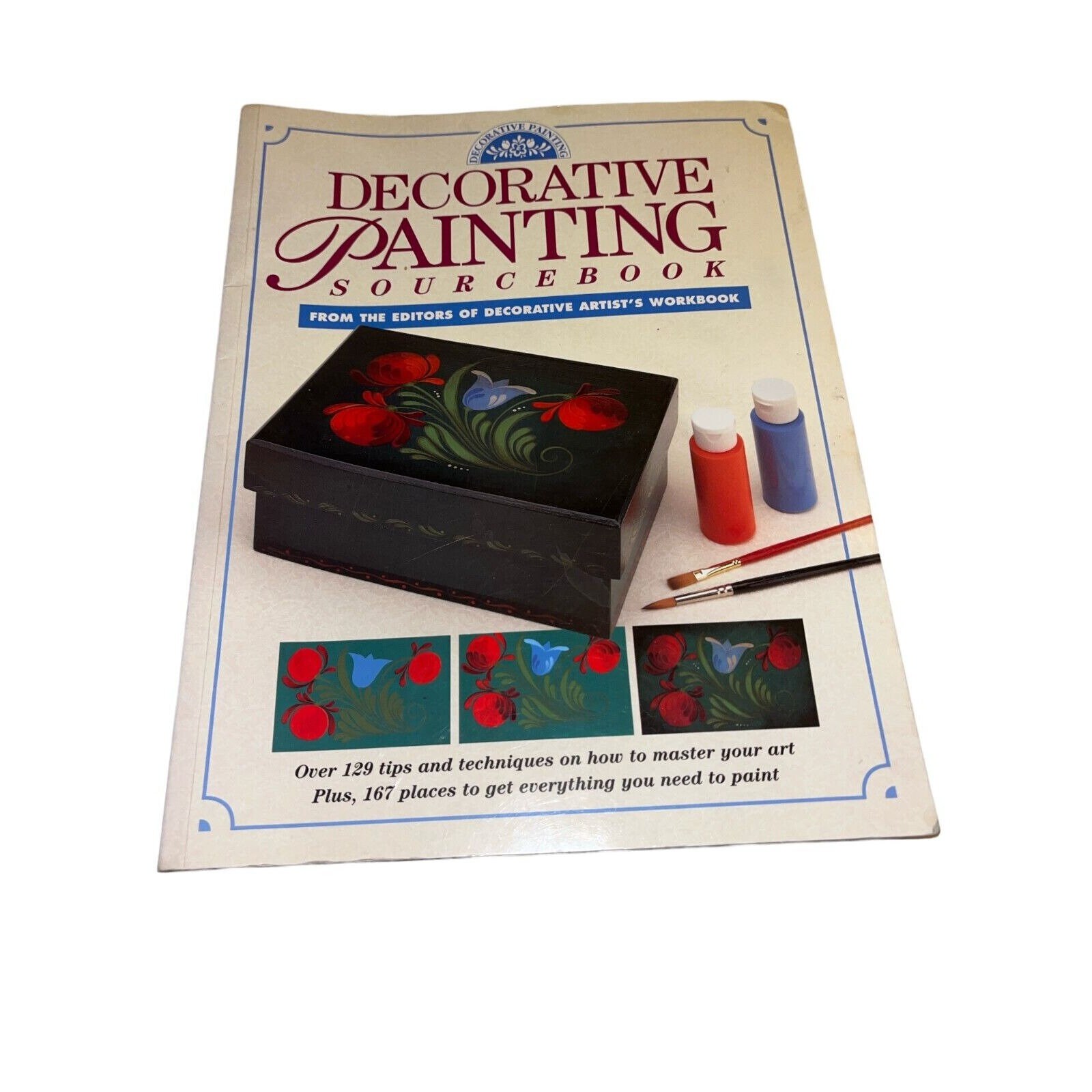 Decorative Painting Sourcebook Paperback Decorative Artist's Technique Workbook