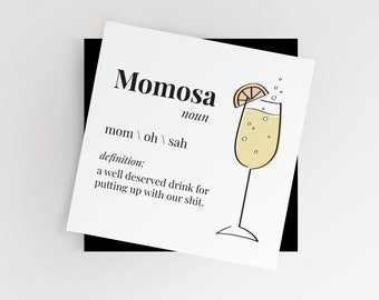 Momosa Mother's Day / Birthday Card [Digital Download]
