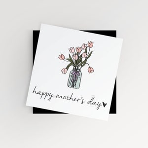 Moederdag Tulpenkaart [Digitale download]