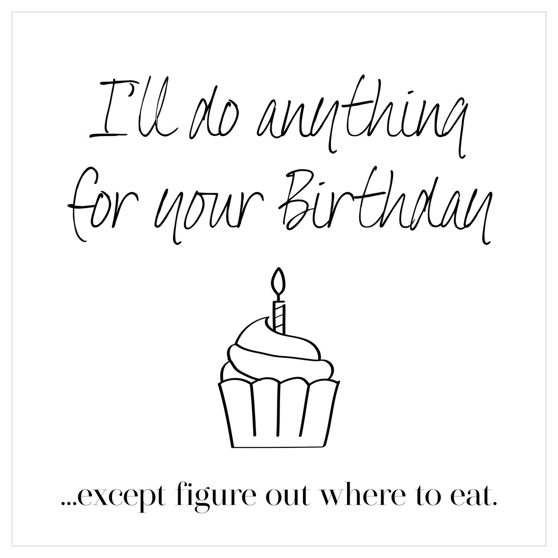 Boyfriend Birthday Card [digital Download] - Etsy